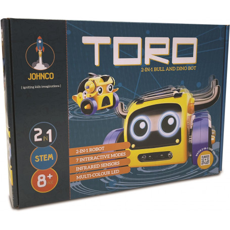 Johnco - Toro - 2 in 1 Bull & Dinobot