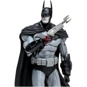 Dc Gaming Build-A 7In Figures Wv1 - Arkham City B&W Variant - Batman (B&W)(Goldlabel)