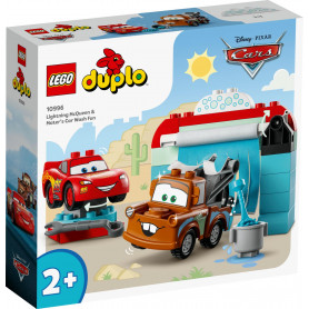 LEGO DUPLO Lightning McQueen & Mater's Car Wash Fun 10996