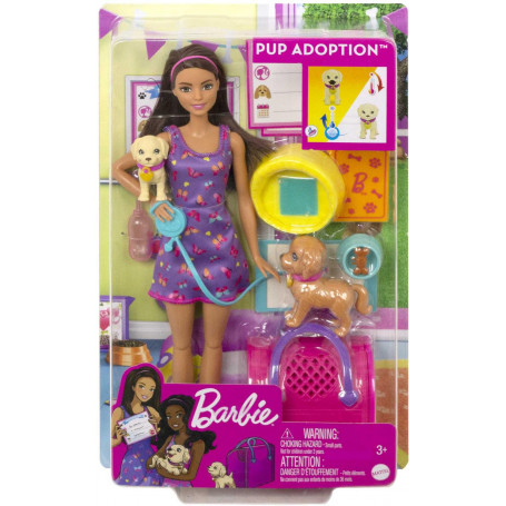 Barbie Pup Adoption Doll and Accessories