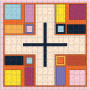 Frank Lloyd Wright Block Puz - Set of 4