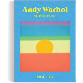 Andy Warhol Sunset Book Puzzle - 500pc