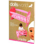 Dollsworld cradle wooden