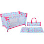 Dollsworld travel cot