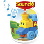 FIRST BUILDERS BUILDING BASICS ABC LEARNING TRAIN