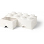 LEGO STORAGE BRICK 8 - White