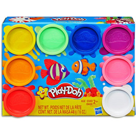 PLAY-DOH 8 PACK RAINBOW