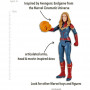 AVENGERS 6IN MOVIE CAPTAIN MARVEL