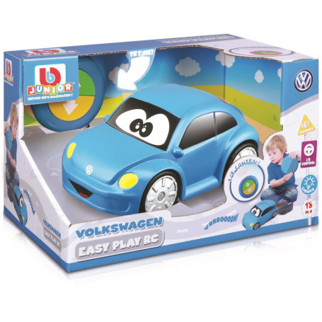 BB Junior Volkswagen Easy Play RC Beetle Blue Racing