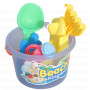 6pc Beach Bucket Playset
