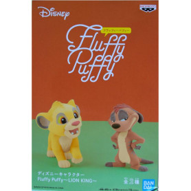 DISNEY CHARACTER FLUFFY PUFFY LION KING (B:SIMBA & TIMON)
