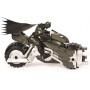 Batman Batcycle/ATV (Sep) with Two 4" Figures