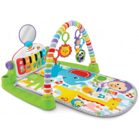 FISHER PRICE DELUXE KICK ‘N PLAY PIANO GREEN
