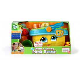 Shapes & Sharing Picnic Basket Yellow