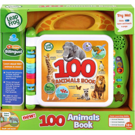 100 Animals Book (English/ French)