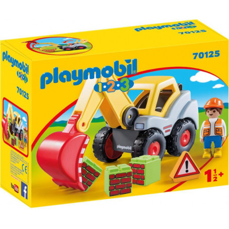 Playmobil - 1.2.3 Shovel Excavator