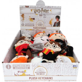 Harry Potter Plush Key Chain Asst In CDU