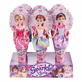 Sparkle Girlz 10.5' Princess Cone Doll assorted