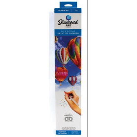 DIAMOND DOTZ DIAMOND ART - BALLOONS 47 x 37cn