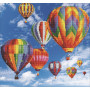 DIAMOND DOTZ DIAMOND ART - BALLOONS 47 x 37cn