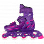 148 Adjustable Inline Skate PURPLE GLITTER  | MED 2-5
