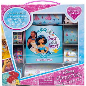 FOREVER CLEVER DISNEY PRINCESS STICKER B