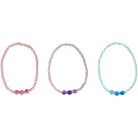 Pink Poppy Pearl Bubble Necklace