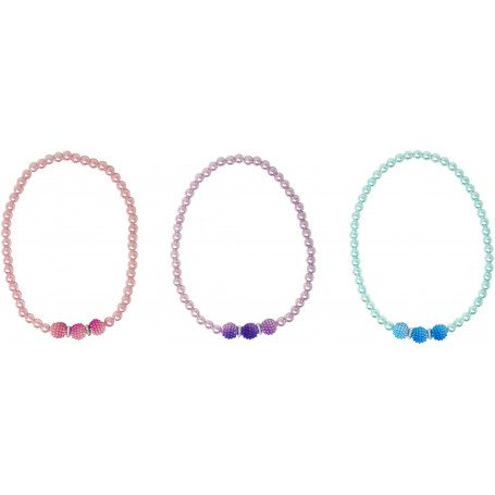 Pink Poppy Pearl Bubble Necklace