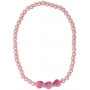 Pink Poppy Pearl Bubble Necklace