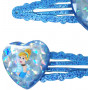 Pink Poppy - Cinderella Heart Gem Snapclips