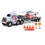 MF TITANS FLATBED WITH HELICOPTER