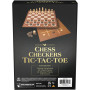Chess, Checkers, & Tic Tac Toe