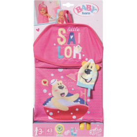 BABY born Bath Hooded Towel Set