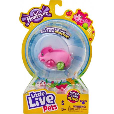 LITTLE LIVE PETS LIL' HAMSTER S1 SINGLE PACK ASSORTED