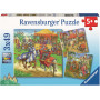 Rburg - Life of the Knight Puzzle 3x49pc