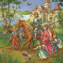 Rburg - Life of the Knight Puzzle 3x49pc