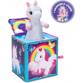 UNICORN POP N GLOW JACK IN THE BOX