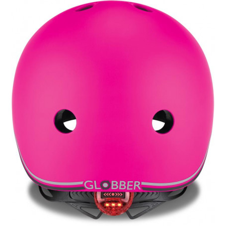 GLOBBER HELMET GO UP LIGHTS XS/S ( 51-55CM ) DEEP PINK