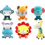 Fisher Price 20cm Sitting Plush in Open Box - 6 Assorted
