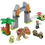 LEGO DUPLO T. rex and Triceratops Dinosaur Breakout 10939