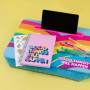 RAINBOW BRIGHT LAP DESK & STATIONERY