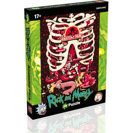 Rick and Morty -  Anatomy Park 1000 Piece Puzzle