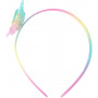 Pink Poppy Pastel Iridescent Butterfly Headband