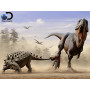 Super 3D 500pc Puzzle - EUOPLOCEPHALUS / DASPLETOSAURUS