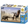 Super 3D 500pc Puzzle - EUOPLOCEPHALUS / DASPLETOSAURUS