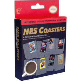 NINTENDO - NES CARTRIDGE COASTERS SET