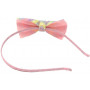 Pink Poppy Pastel Gemstone Bow Headband