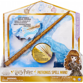 Harry Potter Patronus Feature Wand - Hermione Solid