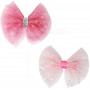 Pink Poppy Moonlight Ballet Bow Hair Clip