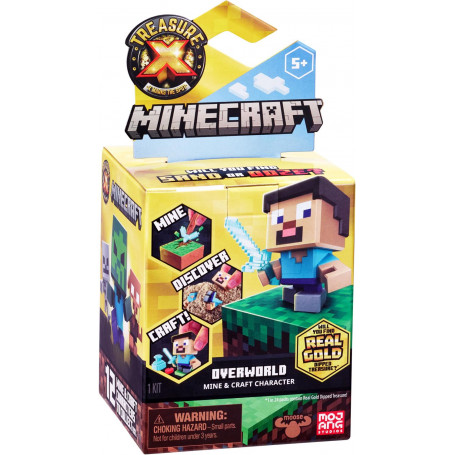 TREASURE X LICENSED MINECRAFT S1 SINGLE PK  ASSORTED